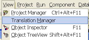 Translation Manager в Delphi